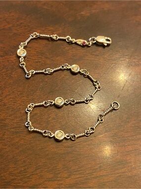 Roberto Coin 18k White Gold and Diamonds Bracelet